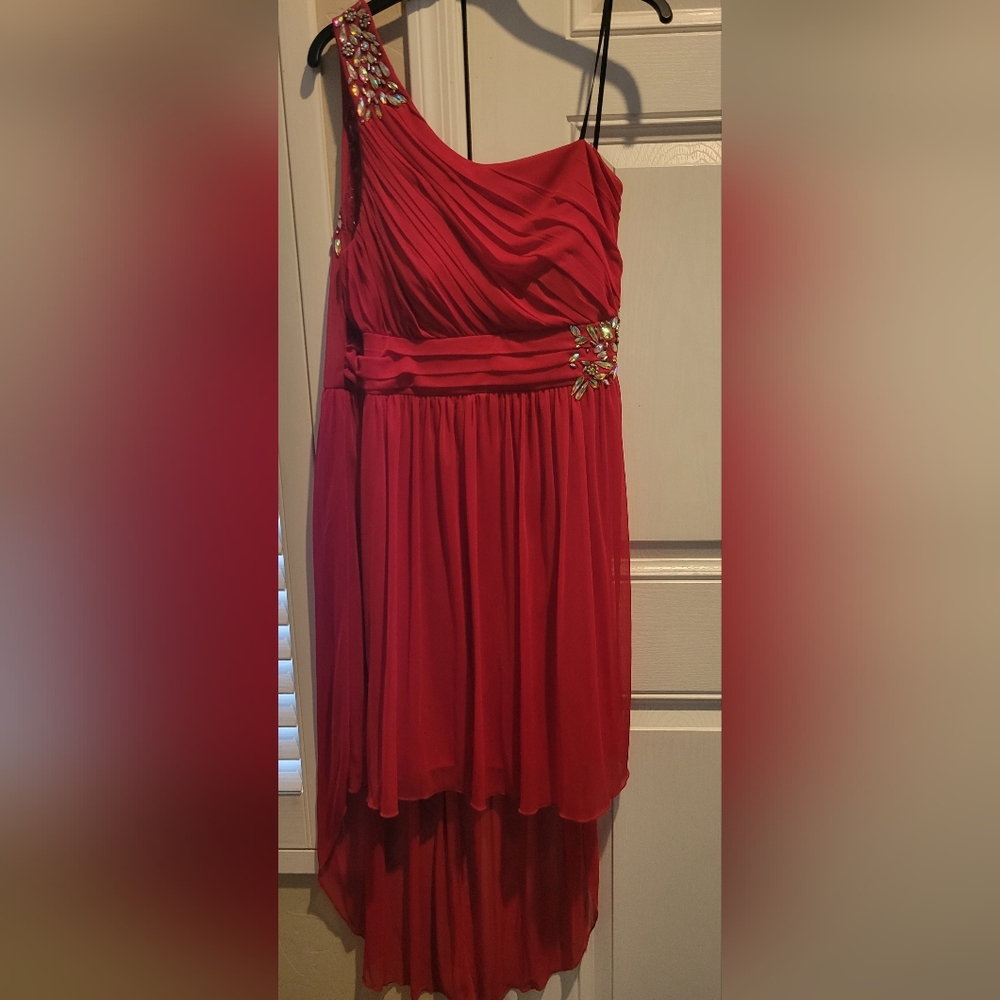 Red dress
